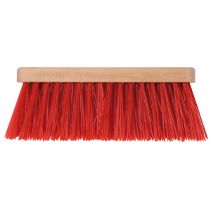 Bezem rood 28cm tt