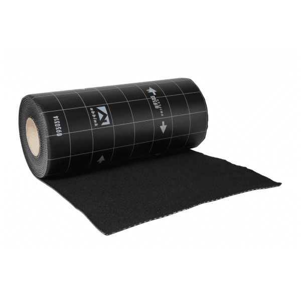 Ubiflex zwart 30cm breed - 600cm