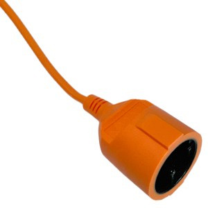 Tuinsnoer oranje 2x1qmm - 20 Meter