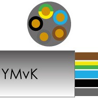 Kabel YMVK 5x2.50qmm