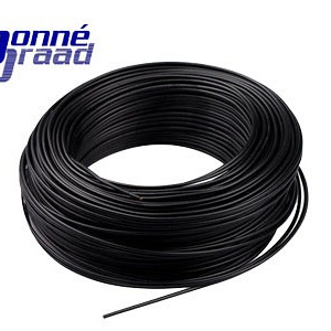 VD kabel 1.5mm zwart Donne - 100 Meter