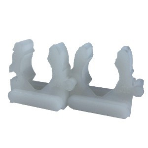 Klembeugels 16/19mm transparant grijs