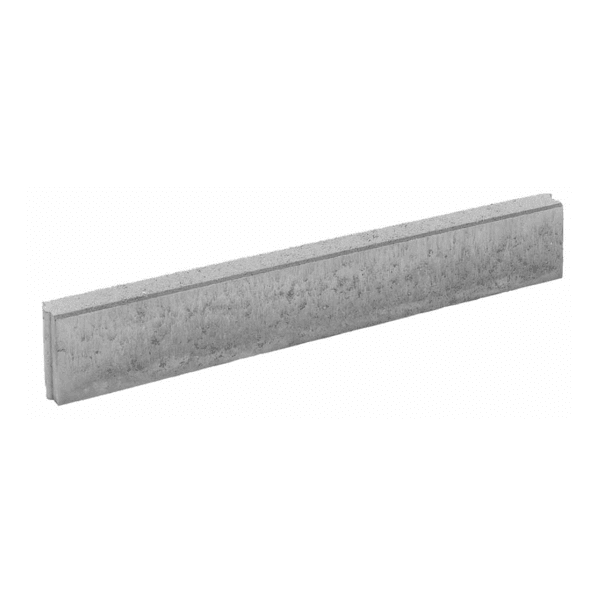 Betonband 8x20cm Grijs - 100cm