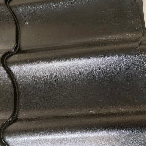 Dakpanplaat C300 0.55mm plastisoll Leermotief div. kleuren