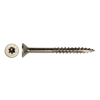 Spaanplaatschroef 3.5x50 Torx RVS - 200st