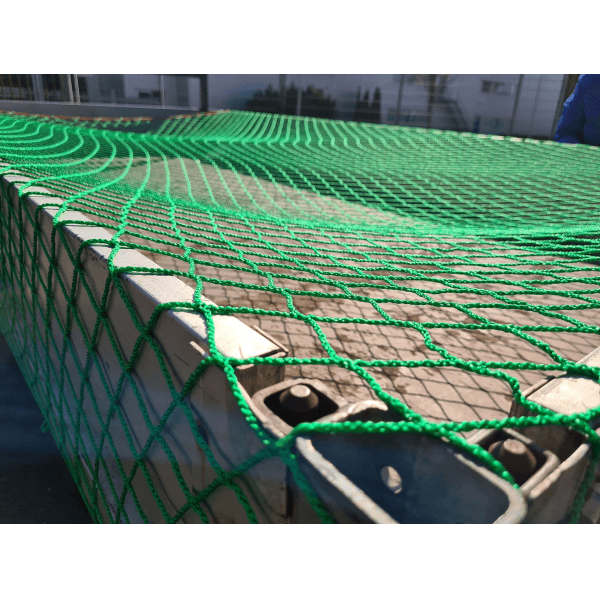 Aanhangwagen net met elastiek en lus - 150x250cm
