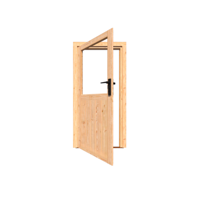 Douglas Deur glas 78x193cm - Linksdraaiend