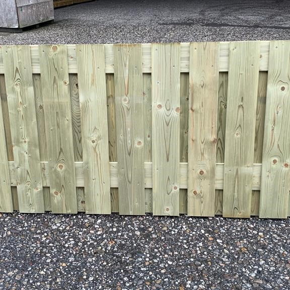 Betonscherm geïmpregneerd 21 planks - 90x180cm