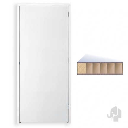 Boarddeur Stomp compleet met kozijn 93x211,5cm - Rechtsdraaiend