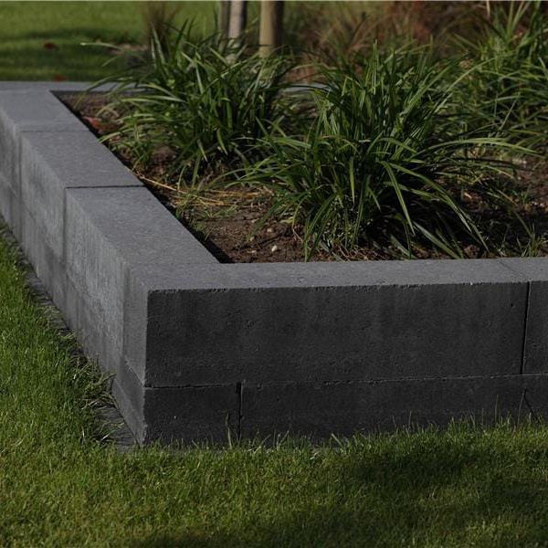 Linea Stapelblok 15x15cm Zwart - 60cm