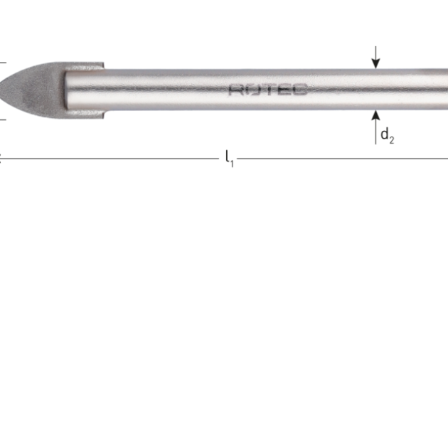 Rotec Glasboor 5mm