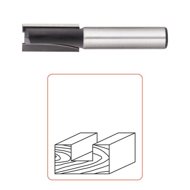 Rotec Groeffrees Silver-Line HM 8mm