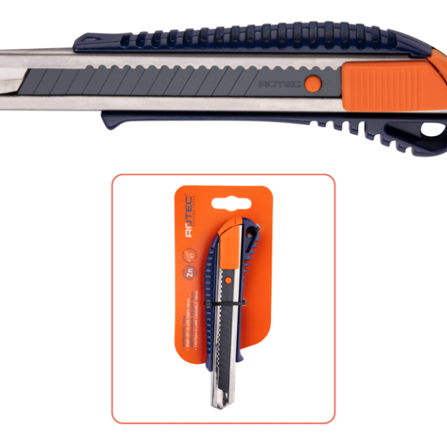 Afbreekmes 18mm Zink Rotec