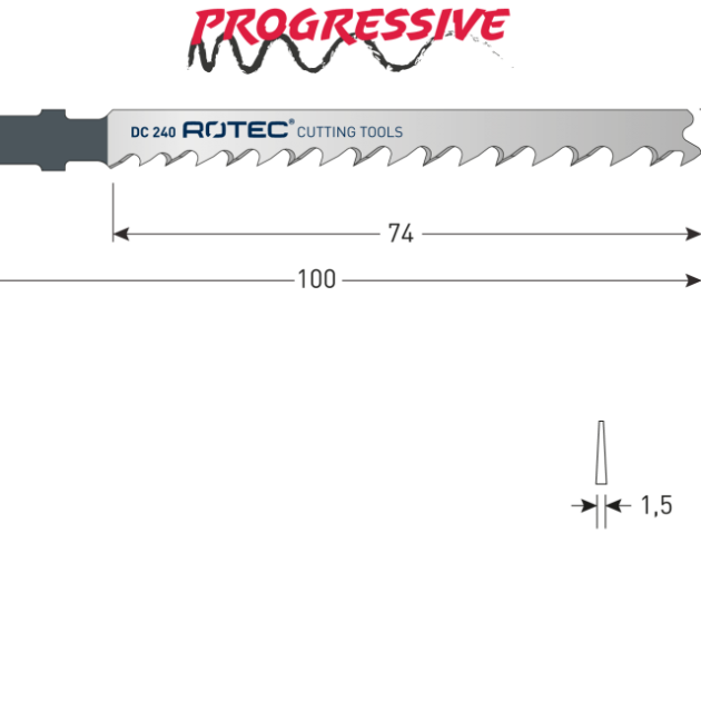 Rotec Decoupeerzagen DC240 - 2st