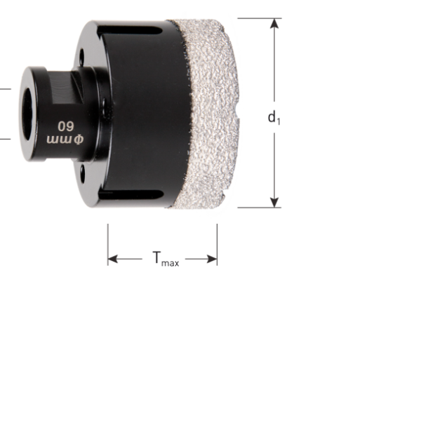 M14 Diamantboorkroon 8mm