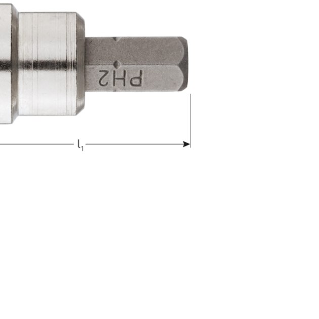Rotec Gipsplaatschroef bit PH2