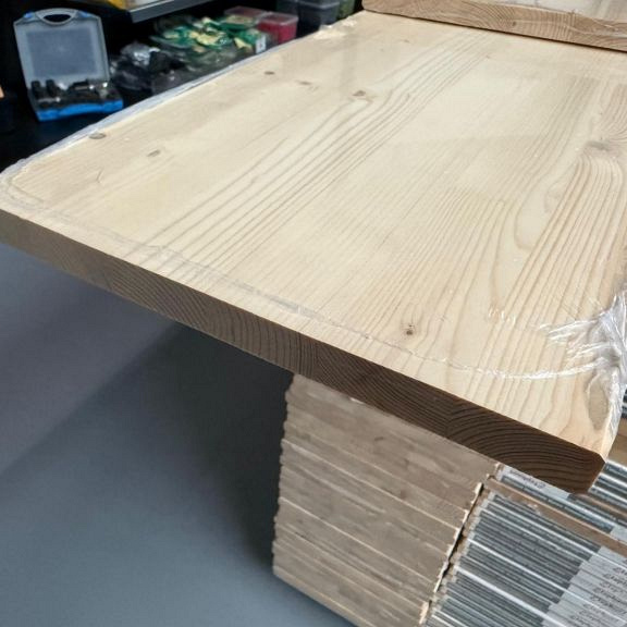 Vuren Kastplank 18mm - 25x445cm