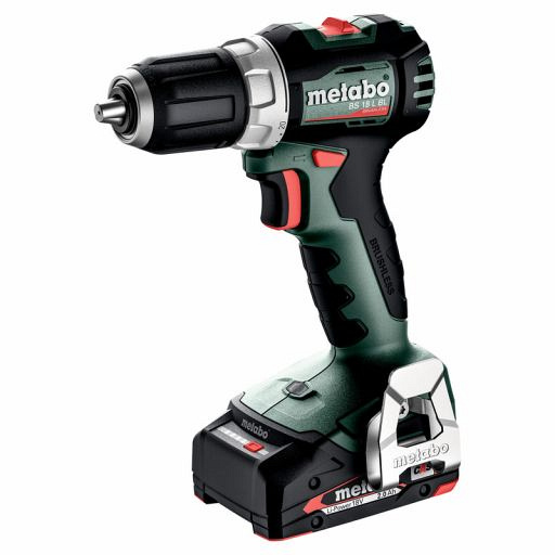 Metabo Accuboormachine | BS 18 L BL18V | 2x2.0Ah + Lader SC 36