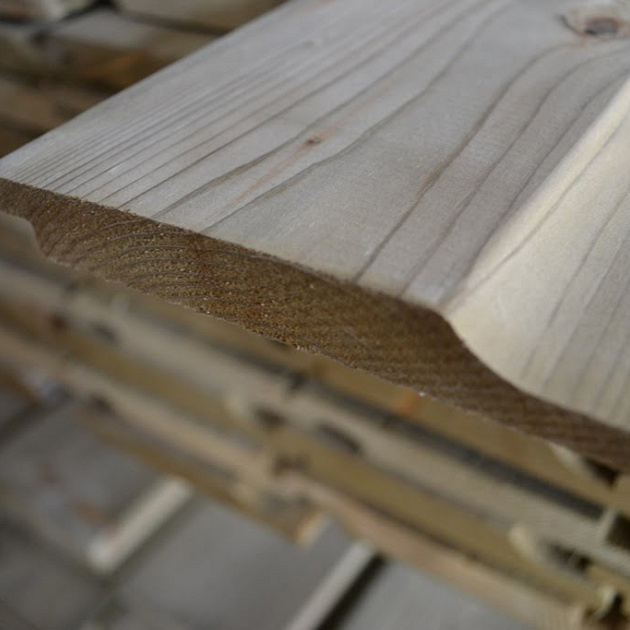 Tuinhout geschaafd 19x135mm(netto) rabat - 300cm