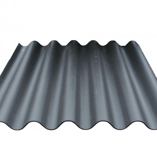 Golfplaat Vezelcement zwart - 110x244cm