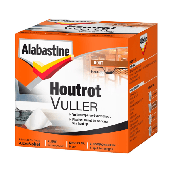 Alabastine Houtrotvuller - 500 Gram