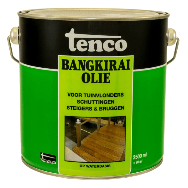Tenco Bangkirai olie - 2,5 Liter