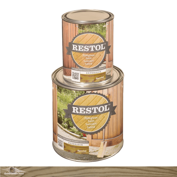 Restol Zijdeglans tuinhoutgroen - 2,5 Liter