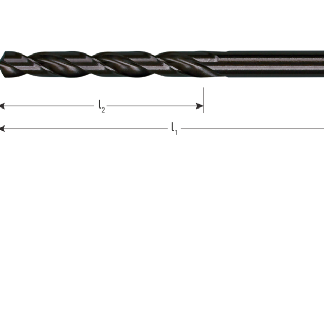 HSS spiraalboor 4.5mm