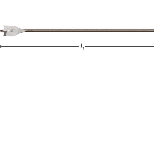 Speedboor 18x400mm Rotec