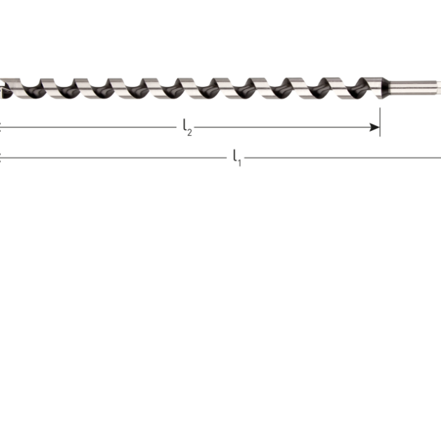 Slangenboor 20x155x230mm Rotec