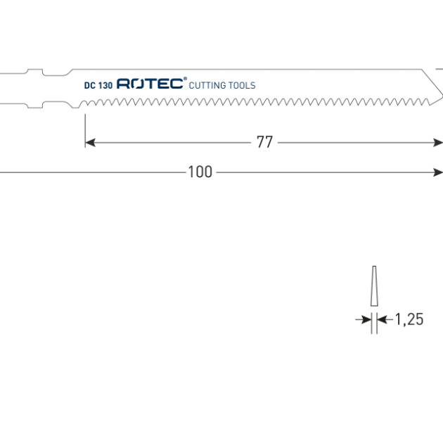 Rotec Decoupeerzagen DC130 - 2st