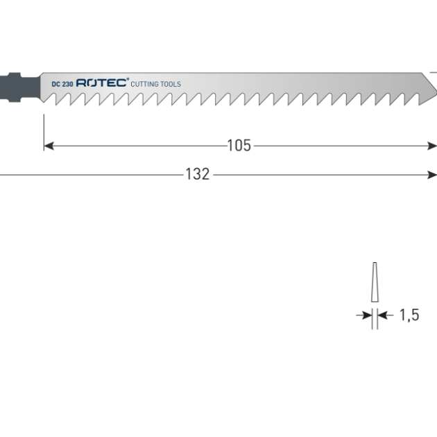 Rotec Decoupeerzagen DC230 - 2st