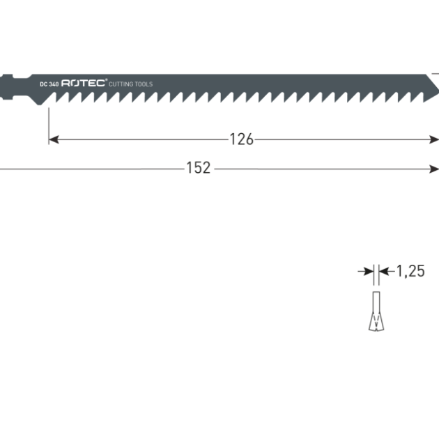 Rotec Decoupeerzagen DC340 - 2st