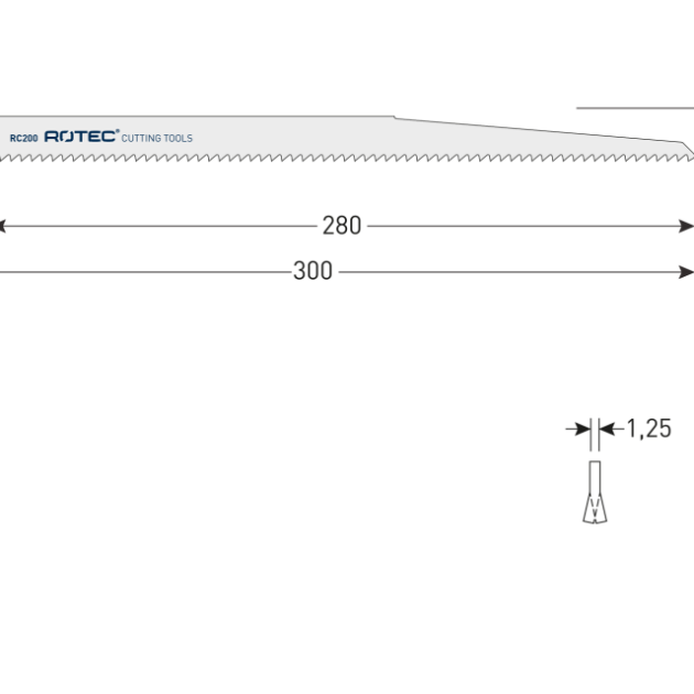 Reciprozagen RC200 - 5st
