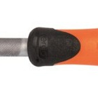 Vijl 1/2rond m/hecht 200mm