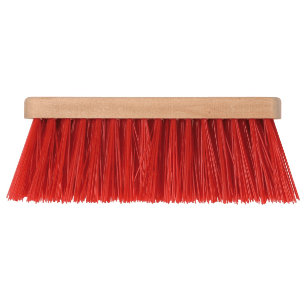 Bezem rood 28cm tt